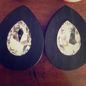 Pair of 2 inch tear drop plugs